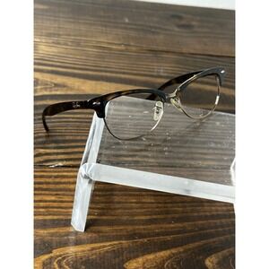 Ray-Ban RB4132-710/51 Unisex Dark Havana Metal Half Rim Eyeglasses Frame Only